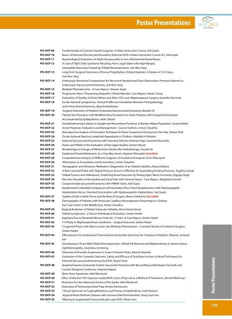 ScientiËc Program - WOC2012