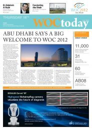 ABU DHABI SAYS A BIG WELCOME TO WOC 2012