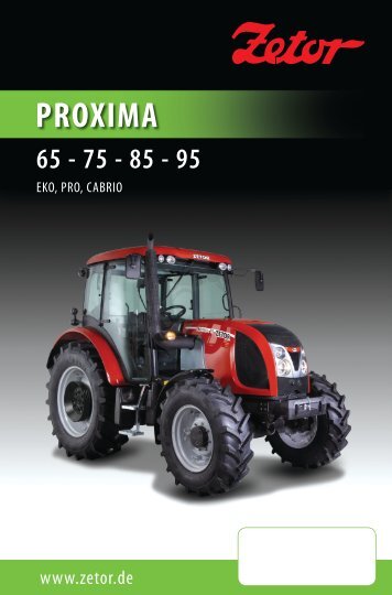 PROXIMA - Zetor-Hartl