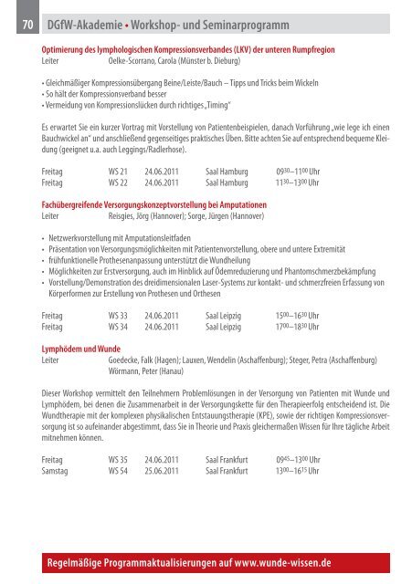 schöner – übersichtlicher – nutzerfreundlicher - DGfW