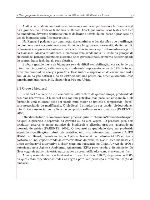 uma proposta de modelo para avaliar a viabilidade do biodiesel no ...