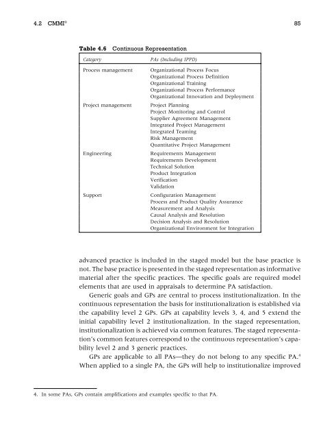 Systematic process improvement using ISO 9001:2000 and CMMI