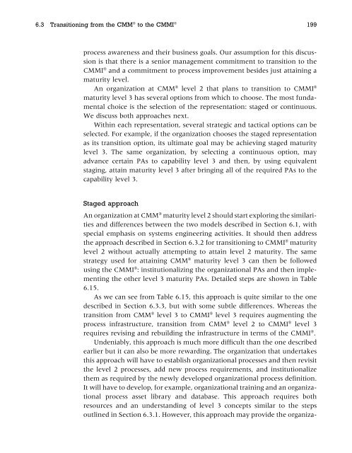 Systematic process improvement using ISO 9001:2000 and CMMI