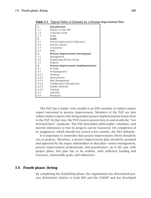 Systematic process improvement using ISO 9001:2000 and CMMI