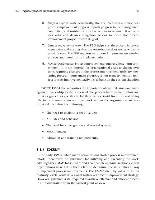 Systematic process improvement using ISO 9001:2000 and CMMI