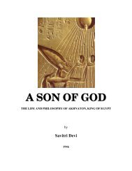 A Son of God - SAVITRI DEVI Archive