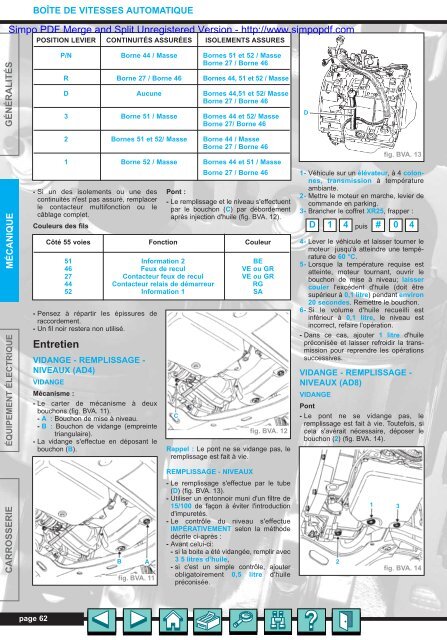 Raccorder le frein TRANS