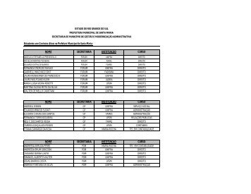 Listagem Geral - JUNHO 2012 - Prefeitura Municipal de Santa Maria