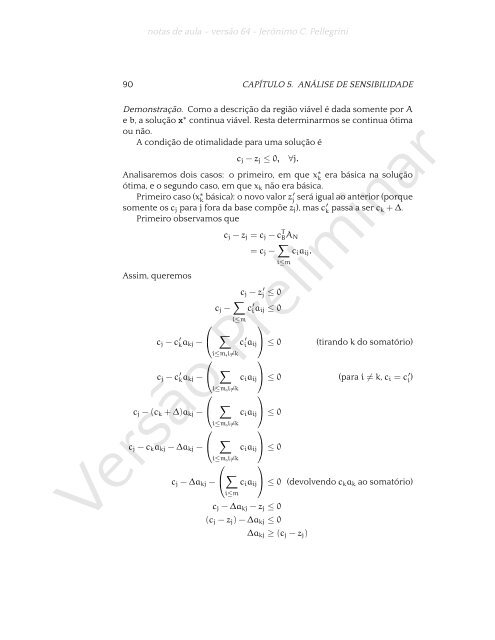 ProgramaÃ§Ã£o Linear (e rudimentos de otimizaÃ§Ã£o nÃ£o-linear)