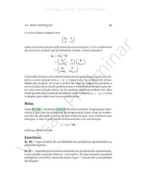 ProgramaÃ§Ã£o Linear (e rudimentos de otimizaÃ§Ã£o nÃ£o-linear)