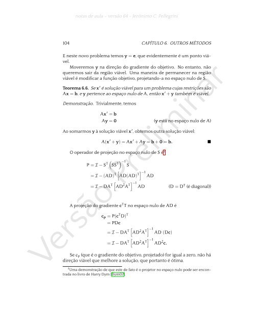 ProgramaÃ§Ã£o Linear (e rudimentos de otimizaÃ§Ã£o nÃ£o-linear)