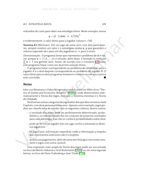 ProgramaÃ§Ã£o Linear (e rudimentos de otimizaÃ§Ã£o nÃ£o-linear)