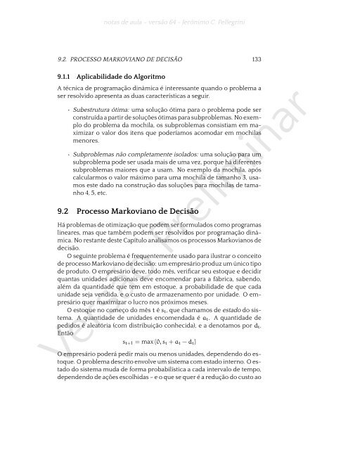 ProgramaÃ§Ã£o Linear (e rudimentos de otimizaÃ§Ã£o nÃ£o-linear)