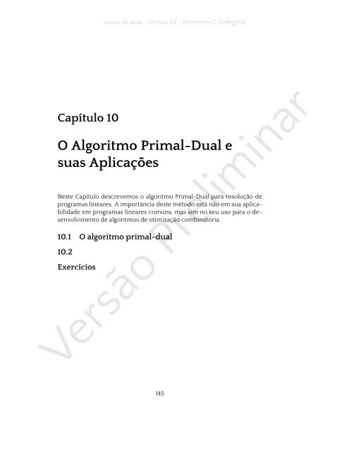 ProgramaÃ§Ã£o Linear (e rudimentos de otimizaÃ§Ã£o nÃ£o-linear)