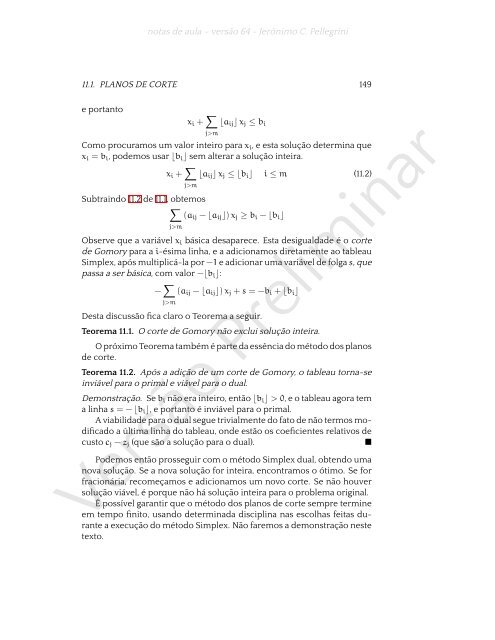 ProgramaÃ§Ã£o Linear (e rudimentos de otimizaÃ§Ã£o nÃ£o-linear)