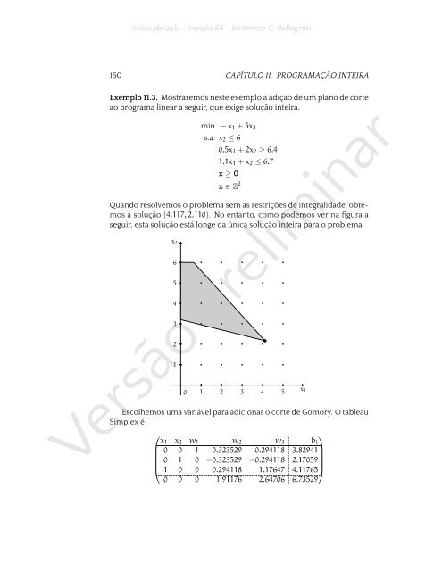 ProgramaÃ§Ã£o Linear (e rudimentos de otimizaÃ§Ã£o nÃ£o-linear)