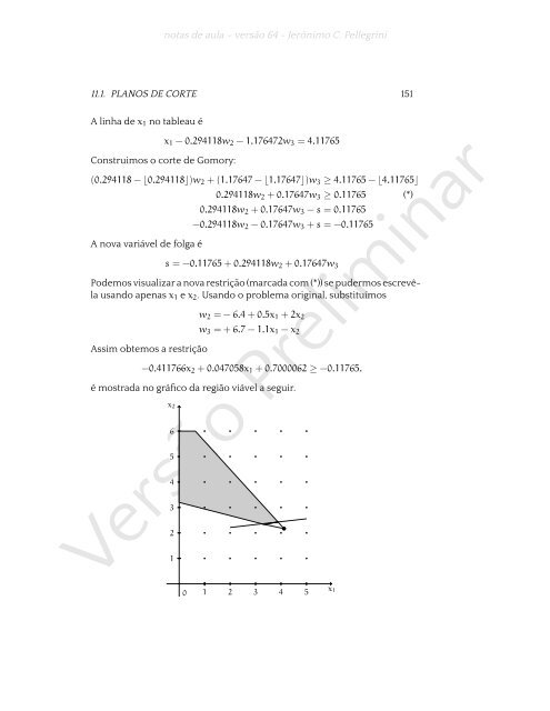 ProgramaÃ§Ã£o Linear (e rudimentos de otimizaÃ§Ã£o nÃ£o-linear)