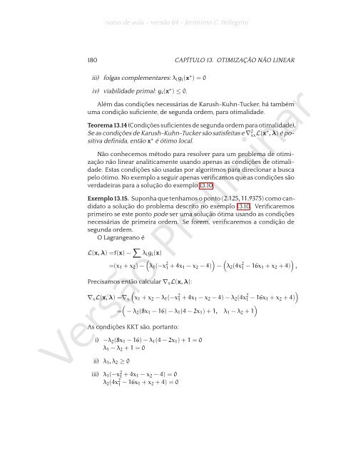 ProgramaÃ§Ã£o Linear (e rudimentos de otimizaÃ§Ã£o nÃ£o-linear)