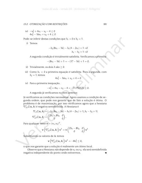 ProgramaÃ§Ã£o Linear (e rudimentos de otimizaÃ§Ã£o nÃ£o-linear)