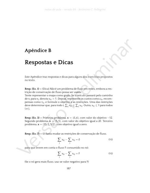 ProgramaÃ§Ã£o Linear (e rudimentos de otimizaÃ§Ã£o nÃ£o-linear)