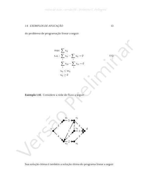 ProgramaÃ§Ã£o Linear (e rudimentos de otimizaÃ§Ã£o nÃ£o-linear)