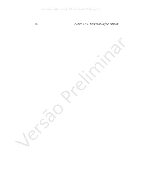 ProgramaÃ§Ã£o Linear (e rudimentos de otimizaÃ§Ã£o nÃ£o-linear)