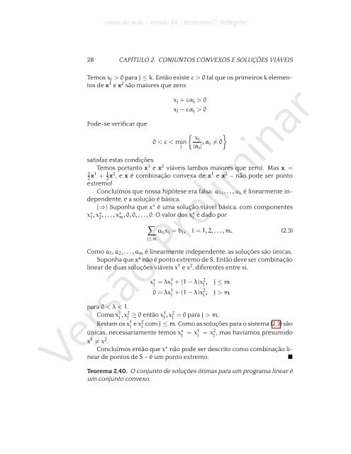 ProgramaÃ§Ã£o Linear (e rudimentos de otimizaÃ§Ã£o nÃ£o-linear)