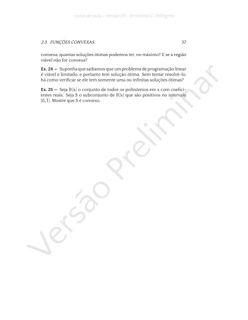 ProgramaÃ§Ã£o Linear (e rudimentos de otimizaÃ§Ã£o nÃ£o-linear)