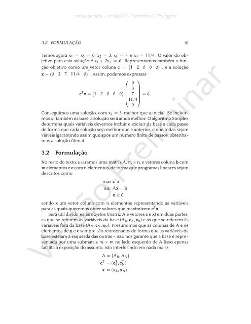 ProgramaÃ§Ã£o Linear (e rudimentos de otimizaÃ§Ã£o nÃ£o-linear)