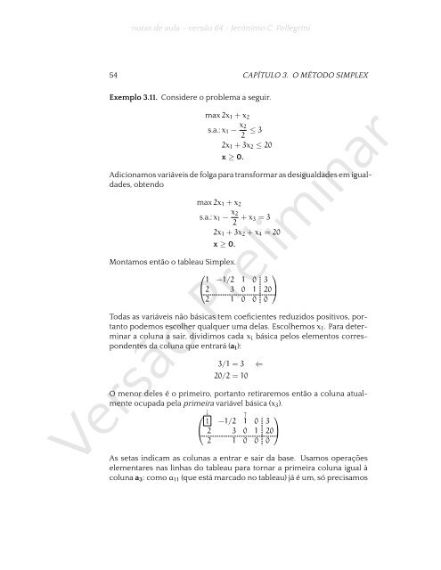 ProgramaÃ§Ã£o Linear (e rudimentos de otimizaÃ§Ã£o nÃ£o-linear)