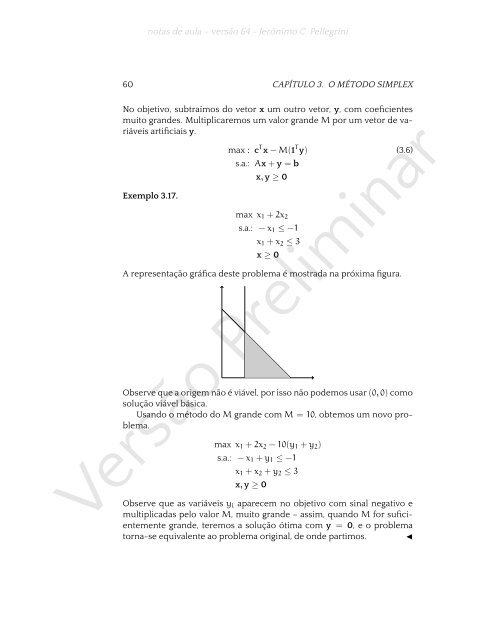 ProgramaÃ§Ã£o Linear (e rudimentos de otimizaÃ§Ã£o nÃ£o-linear)