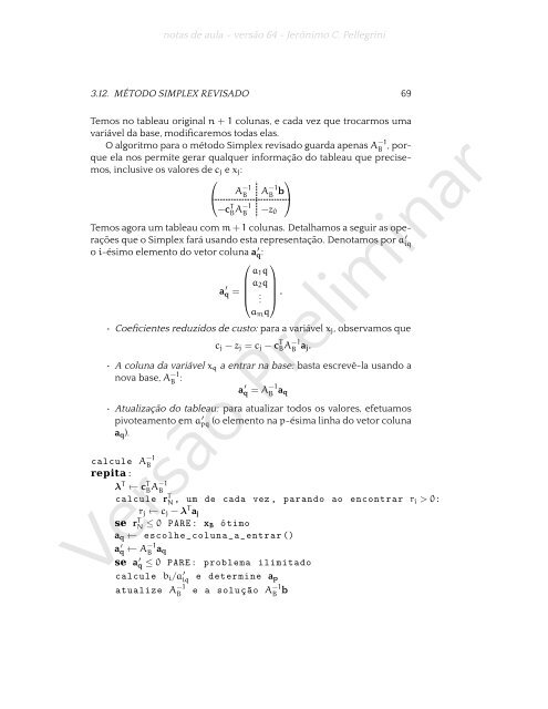 ProgramaÃ§Ã£o Linear (e rudimentos de otimizaÃ§Ã£o nÃ£o-linear)