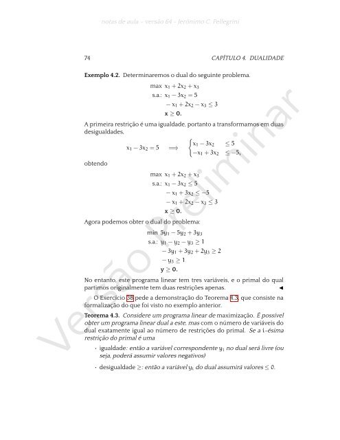 ProgramaÃ§Ã£o Linear (e rudimentos de otimizaÃ§Ã£o nÃ£o-linear)