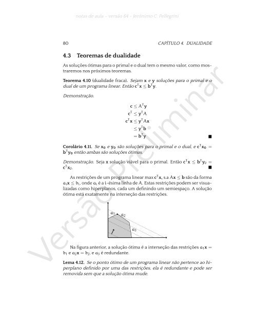 ProgramaÃ§Ã£o Linear (e rudimentos de otimizaÃ§Ã£o nÃ£o-linear)