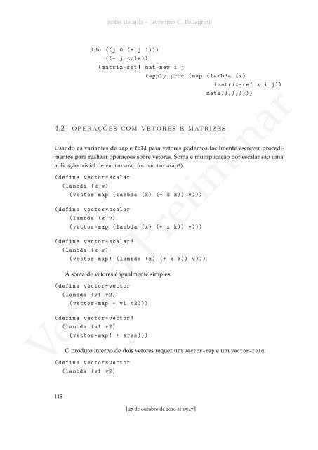 ProgramaÃ§Ã£o Funcional e Concorrente com Scheme