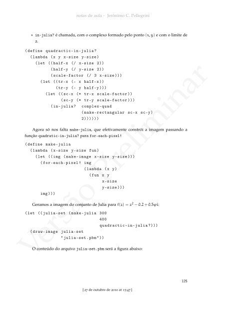 ProgramaÃ§Ã£o Funcional e Concorrente com Scheme