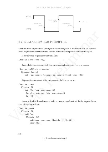 ProgramaÃ§Ã£o Funcional e Concorrente com Scheme