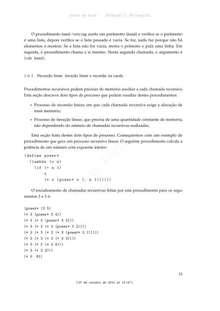 ProgramaÃ§Ã£o Funcional e Concorrente com Scheme