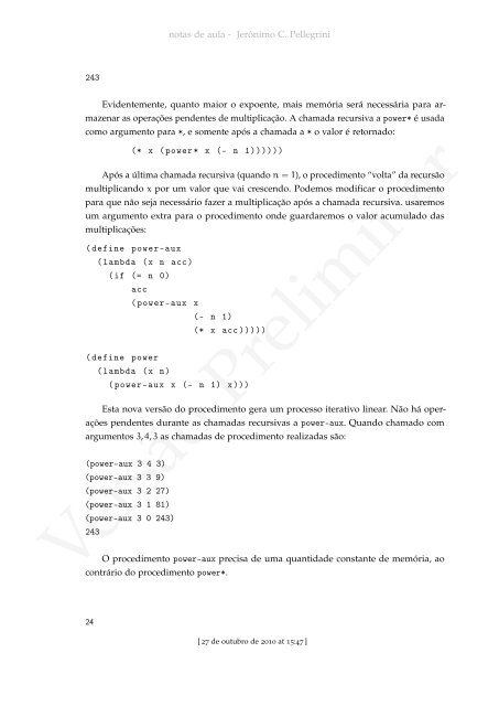 ProgramaÃ§Ã£o Funcional e Concorrente com Scheme