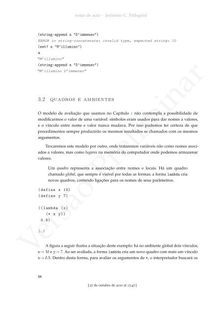 ProgramaÃ§Ã£o Funcional e Concorrente com Scheme