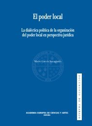 El poder local - Academia Europea de Ciencias y Artes