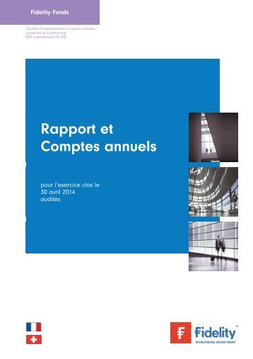 Rapport et Comptes annuels - Chartbook.fid-intl.com