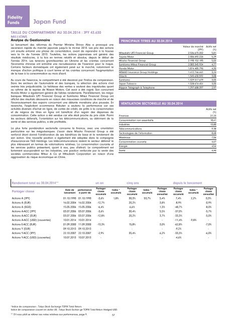 Rapport et Comptes annuels - Chartbook.fid-intl.com