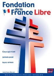 chronique - Fondation de la France Libre