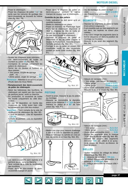 MOTEUR DIESEL - Auto-Tuto