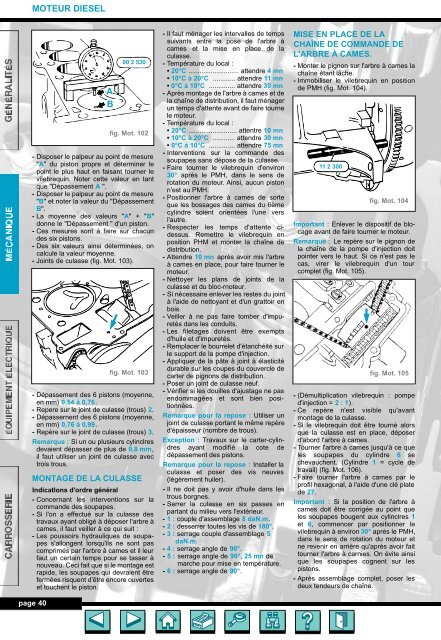 MOTEUR DIESEL - Auto-Tuto