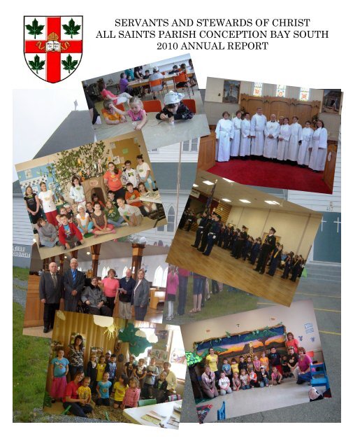 Annual Report 2011 - All Saints Anglican Church, Conception Bay ...