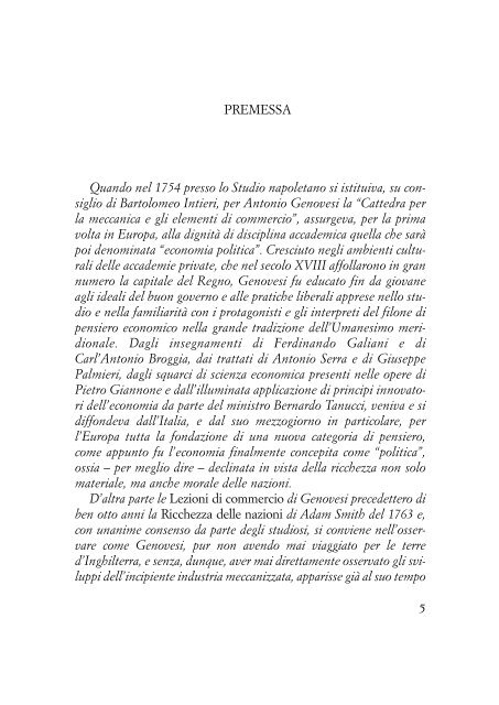 l'istituto italiano per gli studi filosofici e gli studi di economia