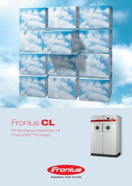 Fronius cl - Die Lichtschmiede