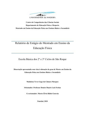 RelatÃ³rio Final - DigitUMa - Universidade da Madeira